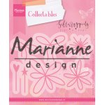 COL1441 Marianne Design Collectable - kokardki,kwiatki