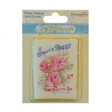 DCCS012 Stempel silikonowy- Forget Me Not - Seed Packet