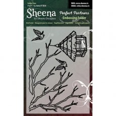 SD-PPEF-BIRD Bird Feeder Folder do embossingu - Sheena by Sheena Douglas